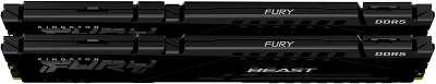 Набор памяти DDR5 DIMM 2x32Gb DDR4800 Kingston FURY Beast Black (KF548C38BBK2-64)