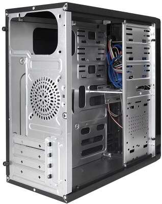 Корпус MINITOWER mATX W/PSU 2xUSB+2xUSB3.0 аудио черный MA-371X EX277439RUS EXEGATE