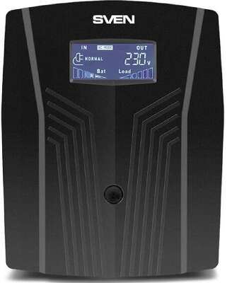 PowerCom Raptor RPT-1025AP LCD ИБП {Line-Interactive, 1025VA/615W, Tower, 4xEURO, LCD, USB}{1107532}