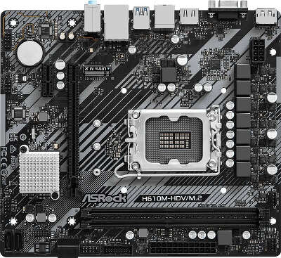 Материнская плата mATX LGA1700 ASRock H610M-HDV/M.2 R2.0