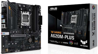 Материнская плата mATX LGAAM5 ASUS TUF GAMING A620M-PLUS
