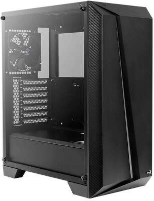 Корпус AeroCool Cylon Pro TG Black, черный, ATX, Без БП (4718009156357)
