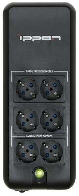Источник бесперебойного питания Ippon Back Verso 600 Standby 300W/600VA 751617 {6}  (700011)