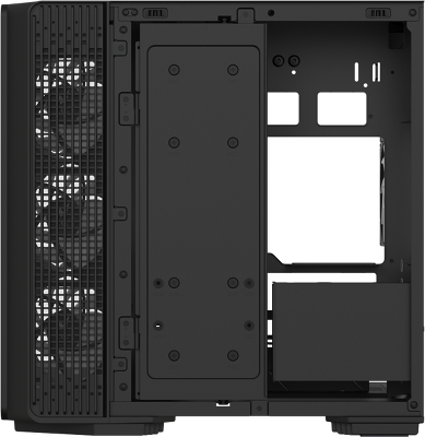 корпус Formula V Line Crystal Z7 PA Black, ATX, TYPE-C*1, USB3.0*1, Front+Side Glass, SIDE 3x PERFORMANCE ARGB, REAR 2x PERFORMANCE ARGB
