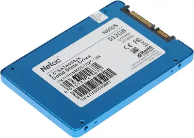 Накопитель SSD Netac SATA-III 512GB NT01N600S-512G-S3X N600S 2.5