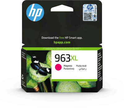 Картридж 963XL для HP OfficeJet Pro 901x/902x/HP, 1,6К (О) пурпурный 3JA28AE