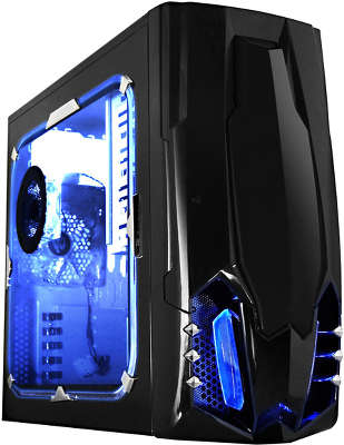 Корпус RaidMax Sagittarius Window Black-Silver, ATX, без БП