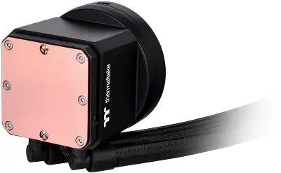 Система водяного охлаждения Thermaltake Toughliquid Ultra 360 Soc-AM5/AM4/1200/1700/1851 черный 4-pin 28.1dB Al+Cu LCD Ret (CL-W323-PL12GM-B)