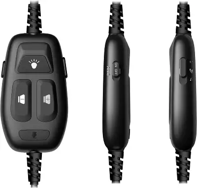 Наушники с микрофоном A4Tech Bloody MC750 серый 2.3м мониторные USB оголовье (MC750 GREY)