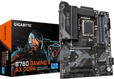 Материнская плата ATX LGA1700 GIGABYTE B760 GAMING X AX DDR4