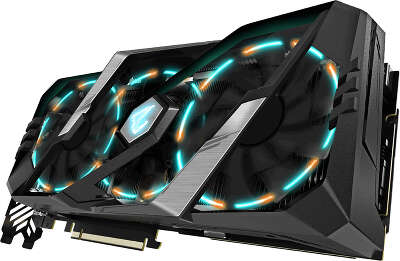 Видеокарта GIGABYTE nVidia GeForce RTX 2080 Ti AORUS XTREME 11Gb GDDR6 PCI-E 3HDMI, 3DP