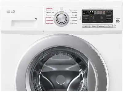Стиральная машина LG F1296HDS1 класс: A загр.фронтальная макс.:7кг белый инвертер