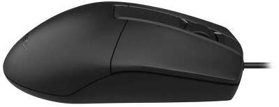 Мышь проводная A4TECH OP-335S черный (USB, 1200dpi, 3but) (OP-335S)