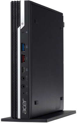 Компьютер Неттоп Acer Veriton N4680G i5 10400T/8/256 SSD/WF/BT/Kb+Mouse/W10Pro,черный