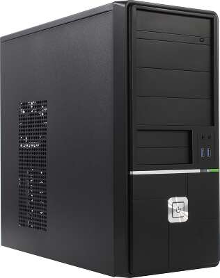 Корпус PowerCool 8813BK-U3-500W, черный, ATX, 500W (8813BK-U3-500W)
