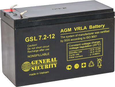Батарея аккумуляторная для ИБП General-Security GSL 12V 7.2Ah