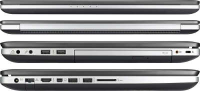 Ноутбук ASUS N750Jv 17.3" FHD/ i7 4700HQ/8/1000/GTX750M 3Gb/Multi/ WF/BT/CAM/ W8