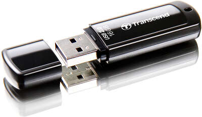 Флеш-накопитель/ Transcend 16GB JetFlash 350 (Black) USB 2.0