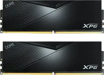 Память DDR5 2x16GB 6400MHz A-Data AX5U6400C3216G-DCLABK XPG Lancer RTL Gaming PC5-51200 CL32 DIMM 288-pin 1.4В kit dual rank с радиатором Ret