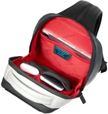 Рюкзак Piquadro Urban CA6801UB00/GRN серый/черный кожа