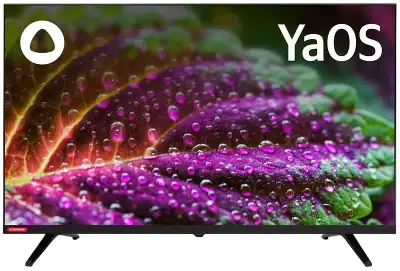 Телевизор LED Starwind 32" SW-LED32SG300 Яндекс.ТВ Frameless черный/черный HD 60Hz DVB-T DVB-T2 DVB-C DVB-S DVB-S2 USB WiFi Smart TV