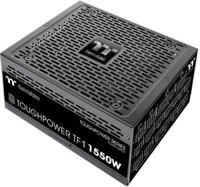 Блок питания Thermaltake ATX 1550W Toughpower Grand TF1 80+ titanium 24pin APFC 140mm fan color 16xSATA Cab Manag RTL