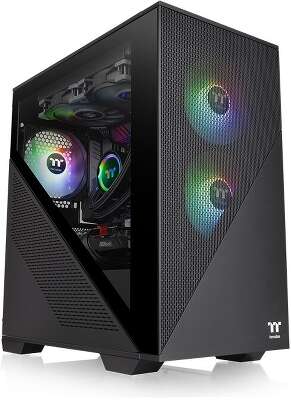 Корпус Thermaltake Divider 170 TG, черный, mATX, без БП (CA-1S4-00S1WN-00)