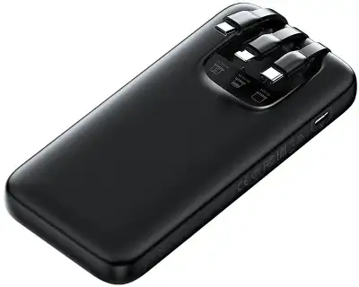 Мобильный аккумулятор Romoss PHC10 10000mAh 22.5W 3A USB-A/USB-C черный (6958377521748)