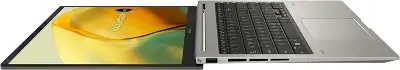 Ноутбук Asus Zenbook 15 OLED UM3504DA-MA197 Ryzen 5 7535U 16Gb SSD512Gb AMD Radeon 660M 15.6" OLED 2.8K (2880x1620) без ОС grey WiFi BT Cam Bag (90NB1163-M007B0)