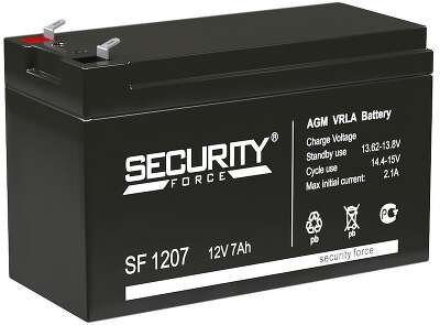 Аккумуляторная батарея DELTA Secuirity Force SF 1207