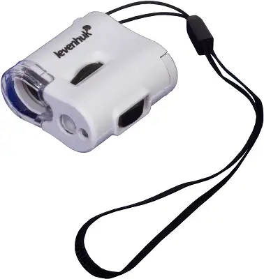 Микроскоп Levenhuk Zeno Cash ZC2 монокуляр 60х белый/белый