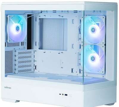 Корпус Zalman P30 White, белый, mATX, без БП (P30 White)