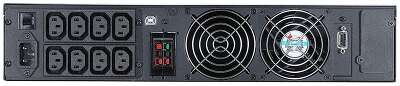 PowerCom Macan MRT-1000SE ИБП {Online, 1000VA / 1000W, Rack/Tower,IEC, LCD, Serial+USB, SNMPslot, подкл. доп. батарей} (1076118)