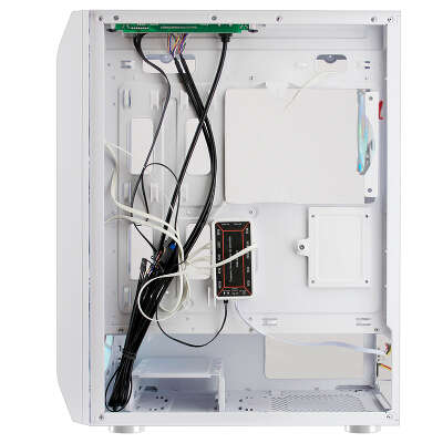 Корпус Ginzzu GL 390 FAN 12CM RGB*4 USB3.0 Window Белый