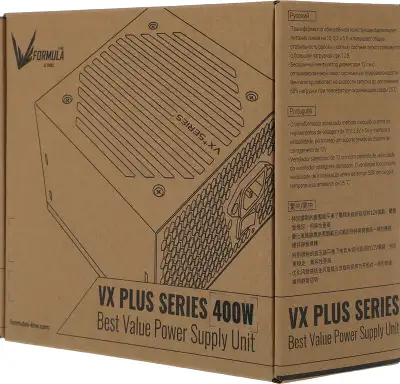 Блок питания 400W Formula VX-400 PLUS ATX v2.3