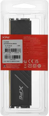 Память DDR4 32GB 3200MHz A-Data AX4U320032G16A-SBKD35 XPG Gammix D35 RTL Gaming PC4-25600 CL16 DIMM UDIMM 288-pin 1.35В dual rank с радиатором Ret