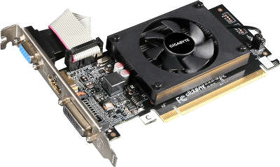 Видеокарта PCI-E NVIDIA GeForce GT 710 2048MB 64bit DDR3 Gigabyte [GV-N710D3-2GL]
