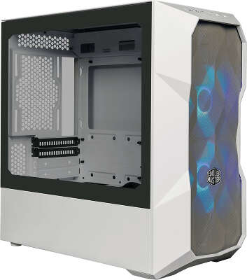 Корпус COOLERMASTER TD300 Mesh, белый, mATX, Без БП (TD300-WGNN-S00)