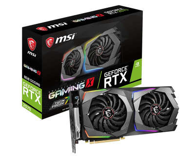 Видеокарта MSI nVidia GeForce RTX 2070 GAMING X 8G 8Gb GDDR6 PCI-E HDMI, 3DP