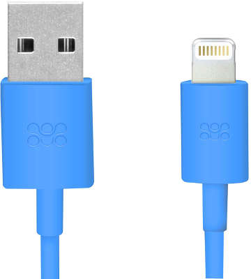 Кабель Promate linkMate-LT USB to Lightning, 1.2 м, синий