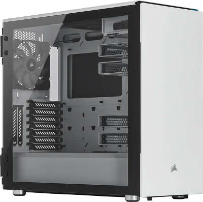 Корпус Corsair Carbide, белый, ATX, Без БП (CC-9011170-WW)