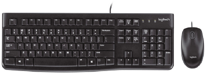 Клавиатура + мышь Logitech Desktop MK120 Black 920-002561