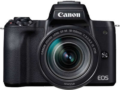 Цифровая фотокамера Canon EOS-M50 Black Kit (EF-M 18-150 мм f/3.5-6.3 IS STM)