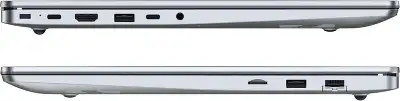 Ноутбук Tecno MegaBook K16AS Core i5 1235U 16Gb SSD512Gb Intel Iris Xe graphics 16" IPS FHD (1920x1200) без ОС silver WiFi BT Cam 6060mAh (TCN-K16I5.D16.SL)