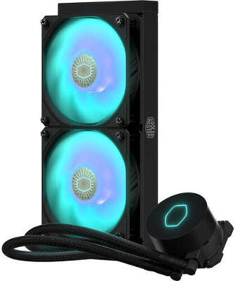 Жидкостное охлаждение Cooler Master MasterLiquid ML240L V2 RGB, 200 Вт, 2x120мм, RGB LED