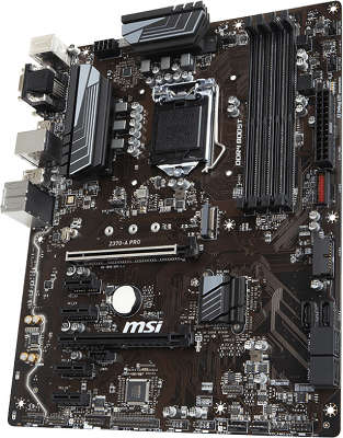 Мат. плата MSI Z370-A PRO (процессоры 8й серии intel)