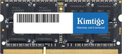 Модуль памяти DDR-III SODIMM 4Gb DDR1600 Kimtigo Aegis (KMTS4G8581600)