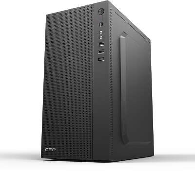 Корпус CBR MX08, черный, mATX, Без БП (PCC-MATX-MX08-WPSU)