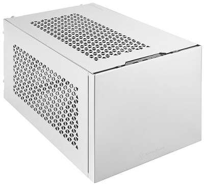Корпус SilverStone SUGO 15, серебристый, Mini-ITX, Без БП (SST-SG15S)