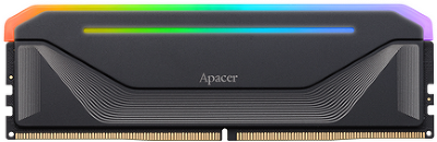 Оперативная память Apacer DDR5 16GB 6000MHz DIMM NOX RGB Black Gaming Memory CL38 1.35V (Retail) 2048*8 Heat Sink (Retail) 3 years (AH5U16G60C622NBAA-1)